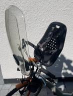 Yepp mini fietsstoeltje zwart + windscherm, Comme neuf, Yepp, Enlèvement, Siège avant