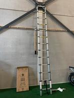 Nieuwe 3.8 of 4.4M telescoop/ uitschuifbare ladders, Doe-het-zelf en Bouw, Ophalen, Nieuw, Ladder, Opvouwbaar of Inschuifbaar