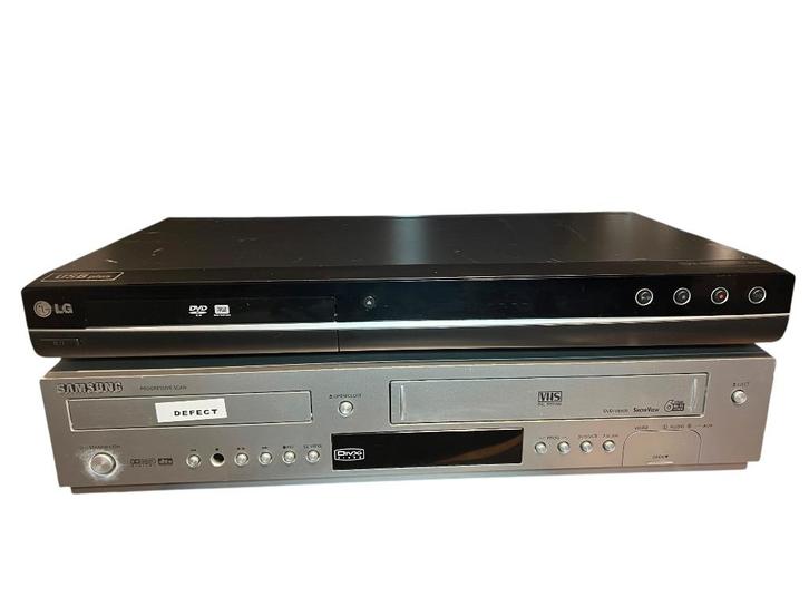 LG & SAMSUNG VHS voordeel set om te digitaliseren scart, TV, Hi-fi & Vidéo, Lecteurs vidéo, Reconditionné, Lecteur ou enregistreur VHS