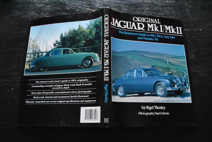 THORLEY Original Jaguar MKI/MKII The Restorer`s Guide RARE, Auto diversen, Handleidingen en Instructieboekjes, Ophalen of Verzenden