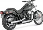 uitlaat einddempers voor softail slim etc, Motoren, Ophalen of Verzenden, Python, Nieuw