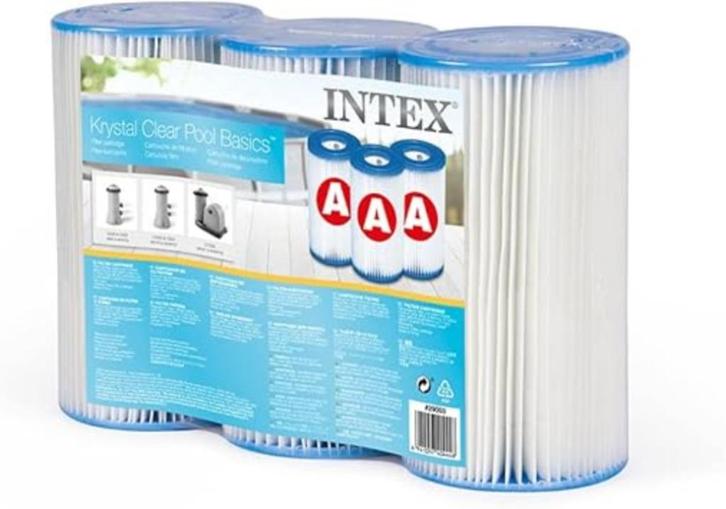Intex 3 filterpatronen SNELLE GRATIS LEVERING, Tuin en Terras, Zwembad-toebehoren, Nieuw, Filter, Verzenden