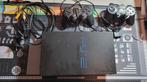 Playstation 2 en l état + cables + 2 manettes, Ne fonctionne pas, Noir, Avec 2 manettes, Phat