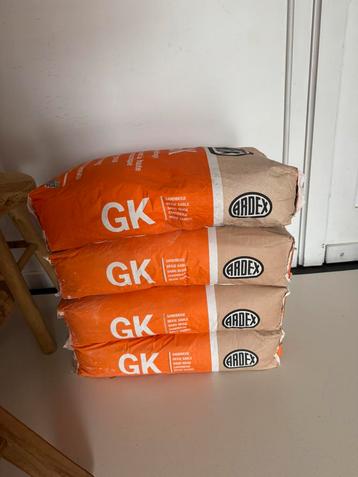 Ardex GK zandbeige voegsel, Enlèvement