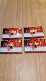 4 nieuwe videotapes voor digital 8 camcorder, Audio, Tv en Foto, Videocamera's Digitaal, Ophalen of Verzenden, Nieuw, Sony