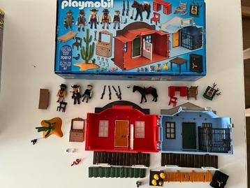 Playmobil western meeneemhuis - 70012 beschikbaar voor biedingen