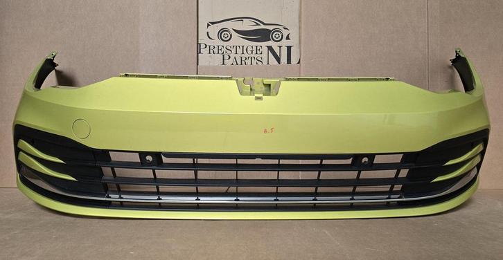 VW Golf 8 VIII Voorbumper 4xPDC LA1B Chroom 5H0807221J 4PDC, Auto-onderdelen, Carrosserie, Bumper, Volkswagen, Voor, Gebruikt