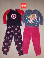 Warme zachte pyjama's Marvel en Super Mario Nintendo, Ophalen of Verzenden, Zo goed als nieuw, Jongen of Meisje, Nacht- of Onderkleding