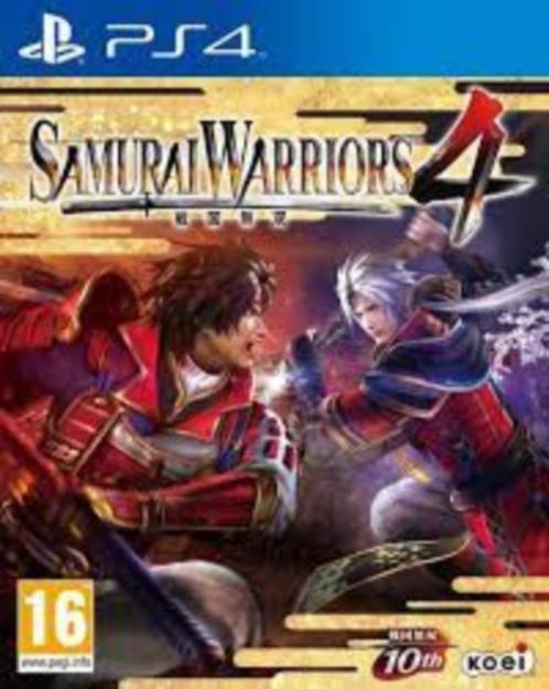 Jeu PS4 Samurai Warriors 4., Consoles de jeu & Jeux vidéo, Jeux | Sony PlayStation 4, Comme neuf, Combat, 2 joueurs, À partir de 16 ans
