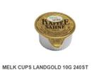 Melk cups Landgold 10 gr, Ophalen, Dranken