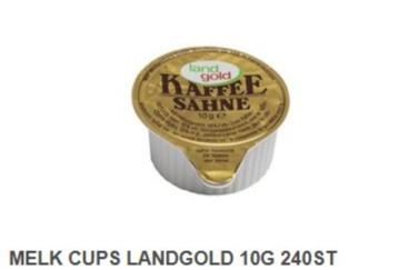 Melk cups Landgold 10 gr beschikbaar voor biedingen