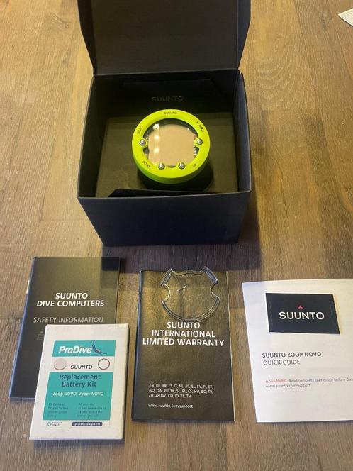 Suunto ZOOP Novo duikcomputer in NIEUWSTAAT, Watersport en Boten, Duiken, Zo goed als nieuw, Duikcomputer, Ophalen of Verzenden