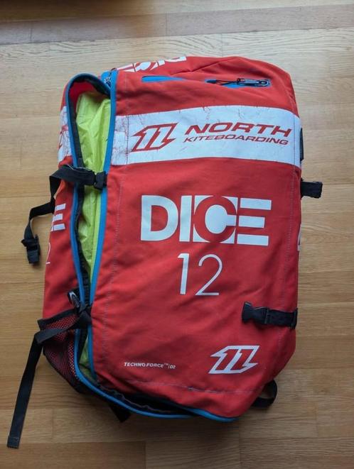 Kite Duotone Dobbelstenen 12m, Watersport en Boten, Kitesurfen, Gebruikt, Kite, 12 m², Ophalen