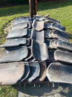 Boomse pannen blauw gesmoord en noordbommen, Tuiles, Pierre ou Argile, Enlèvement, Utilisé