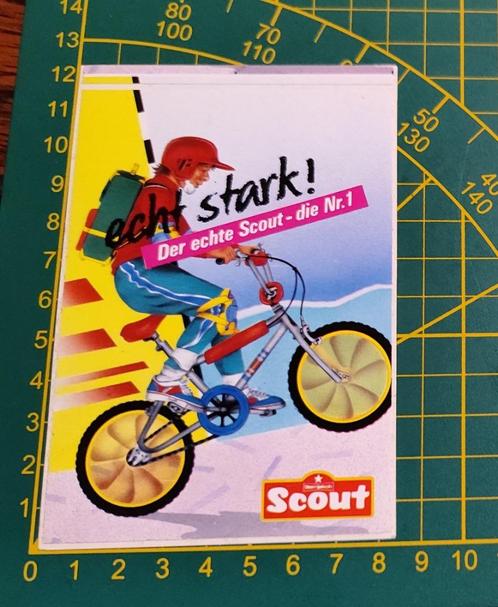 Sticker BMX jaren '80 (Scout schooltassen), Verzamelen, Stickers, Ophalen of Verzenden