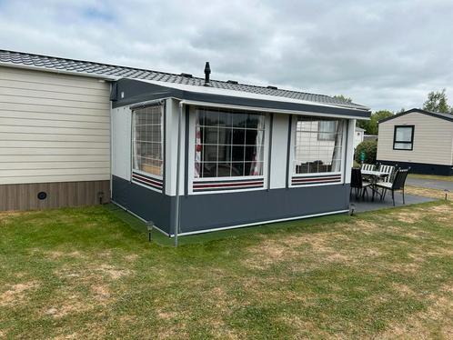 Europe mulberry neo stacaravan op kompascamping nieuwpoort, Caravans en Kamperen, Stacaravans, tot en met 6, Ophalen