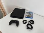 PS4 Slim (1Tb) + 1 Controller + 1 Game, Games en Spelcomputers, Spelcomputers | Sony PlayStation 4, Ophalen, Met games, Zo goed als nieuw