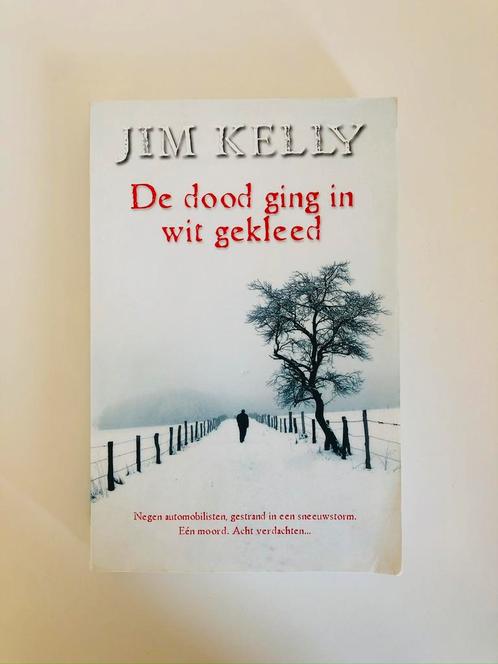 Jim Kelly - De dood ging in wit gekleed, Boeken, Thrillers, Zo goed als nieuw, Ophalen of Verzenden