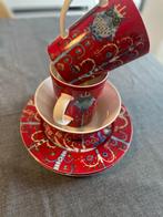 Iittala Taika set rood - 5 stuks, Huis en Inrichting, Keuken | Servies, Ophalen, Zo goed als nieuw, Overige stijlen, Kop(pen) en/of Schotel(s)