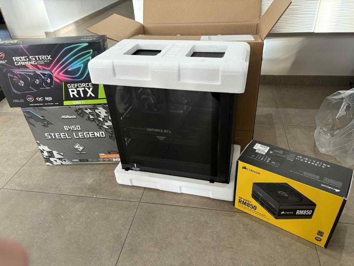Pc gaming ryzen 7 RTX 3060ti Neuf, Computers en Software, Desktop Pc's, Nieuw, SSD, Gaming, Ophalen