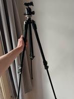 Manfrotto statief met 496RC2 balhoofd, Audio, Tv en Foto, Gebruikt, Balhoofd, Ophalen of Verzenden, 150 tot 175 cm