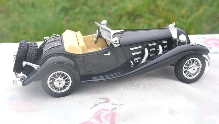 voiture décapotable  Mercedes Benz 500k roadster 1936 (2), Verzamelen, Automerken, Motoren en Formule 1, Zo goed als nieuw, Auto's