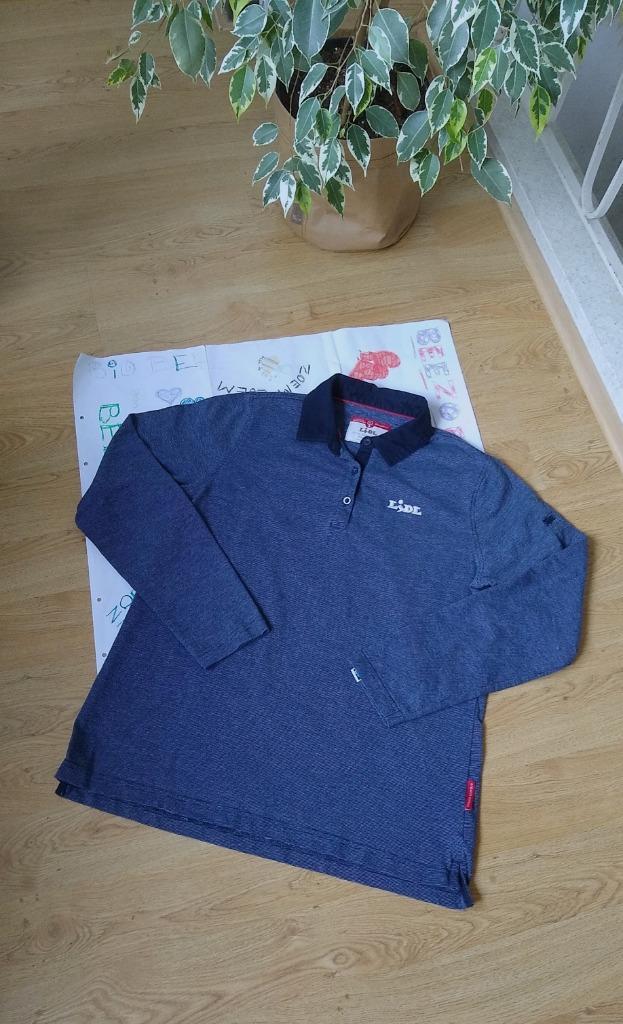 Longsleeve polo LIDL, donkerblauw, mt M - nieuwstaat, Kleding | Dames, Truien en Vesten, Zo goed als nieuw, Maat 38/40 (M), Blauw