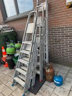 Veel ladders te koop, Doe-het-zelf en Bouw, Ladders en Trappen, Ophalen, Zo goed als nieuw