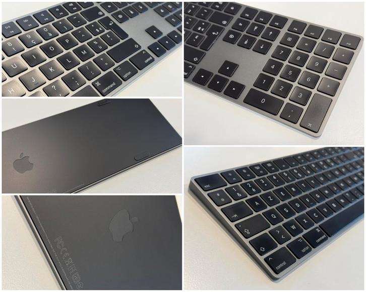 Magic keyboard Apple - space gray - A1843, Informatique & Logiciels, Claviers, Utilisé, Azerty, Sans fil, Enlèvement ou Envoi