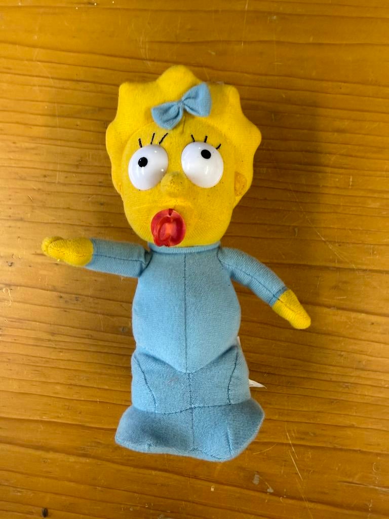 The Simpsons Maggy knuffel, Enlèvement ou Envoi, Comme neuf, TV, Figurine ou Poupée