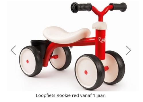 Rookie red kinderfiets vanaf 1 jaar, Fietsen en Brommers, Fietsen | Kinderfietsjes, Zo goed als nieuw, Ophalen