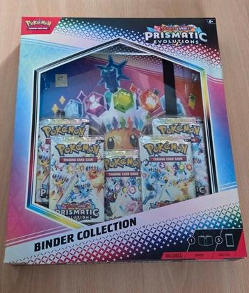 Binder collection prismatic evolutions beschikbaar voor biedingen