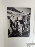 Grote kader Brigitte Bardot, Huis en Inrichting, Ophalen, Gebruikt, 75 tot 100 cm, Foto of Poster