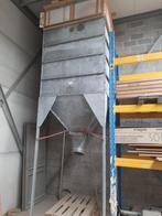 silo - zaagmeelopvangbak - opvangbak korrels, Ophalen