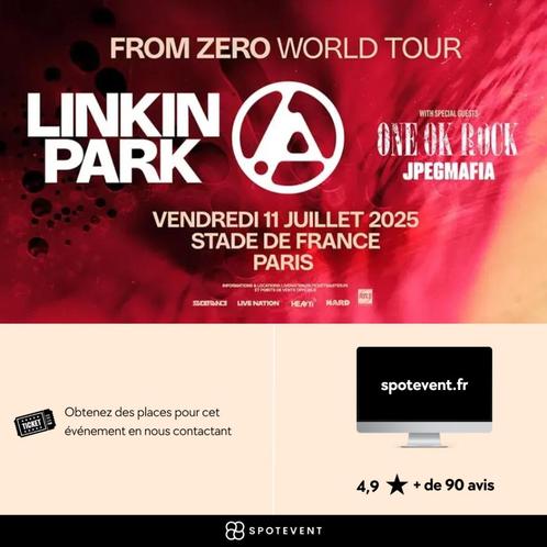 Linkin Park - Places de concert, Tickets en Kaartjes, Concerten | Pop