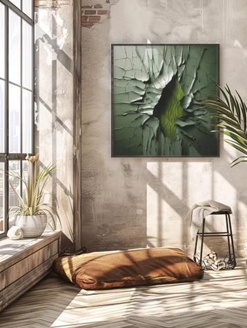 Unieke XXL Glasschilderijen | Breaking Through - 6 sizes beschikbaar voor biedingen