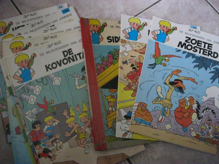 diverse strips Jommeke, Boeken, Stripverhalen, Gelezen, Meerdere stripboeken, Ophalen of Verzenden