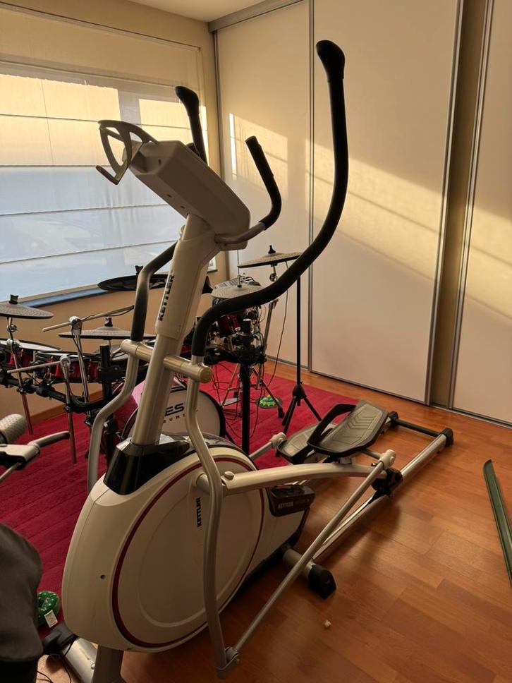 Crosstrainer Kettler, Sports & Fitness, Appareils de fitness, Comme neuf, Vélo elliptique, Bras, Jambes, Métal, Enlèvement