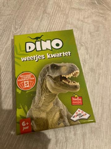 Dino weetjes kwartet (inclusief 2 super kwartetten) beschikbaar voor biedingen