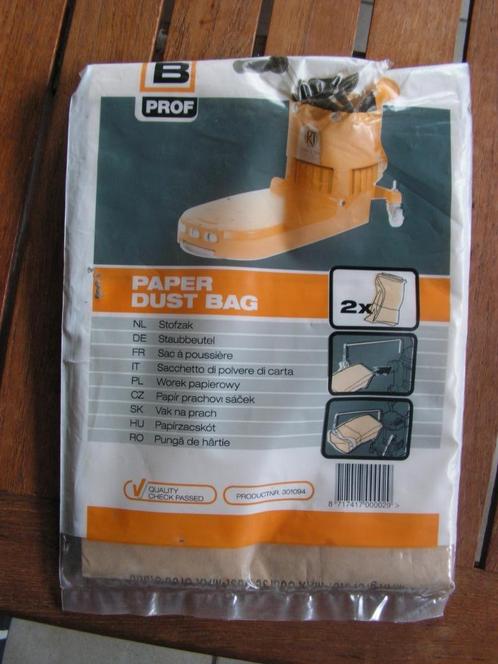 1 x sac à poussière B Prof pour une ponceuse de chant Pegasu, Bricolage & Construction, Outillage | Ponceuses, Neuf, Enlèvement ou Envoi