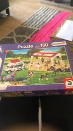 Schleich puzzel 150 stuks, Ophalen, Gebruikt