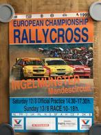 Affiche rallycross mandescircuit 1995, Verzamelen, Ophalen of Verzenden, Zo goed als nieuw