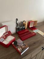 Lot vintage Omega dozen  + Pontiac + Hamilton houders, Overige materialen, Gebruikt, Polshorloge, Overige materialen