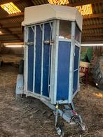 Paardenaanhangwagen voor 2 paarden, Animaux & Accessoires, Chevaux & Poneys | Semi-remorques & Remorques, Enlèvement, Utilisé