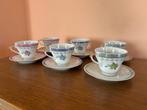 Set van 6 theekopjes, Ophalen, Zo goed als nieuw, Compleet servies