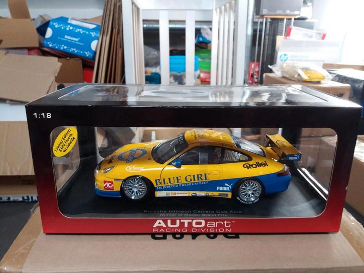 Autoart 1/18 Porsche 911 997, Hobby en Vrije tijd, Modelauto's | 1:18, Nieuw, Auto, Autoart, Ophalen of Verzenden