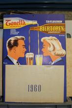 brouwerij biertoren kampenhout kalender 1960, Collections, Marques de bière, Enlèvement ou Envoi