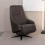 Relax fauteuil (elektrisch) Micro suede Antraciet, Huis en Inrichting, Fauteuils, Ophalen, Zo goed als nieuw, Stof