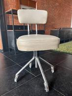 Vintage bureaustoel / tandartsstoel, Ophalen, Gebruikt, Groen, Bureaustoel