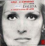 Vinyl, 7"   -   Dalida – Gigi L'Amoroso, Cd's en Dvd's, Ophalen of Verzenden, Overige formaten